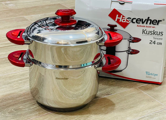 Couscoussier  8L Hascevher 24cm مقفول