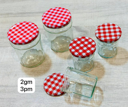 5 pièces boitte en verre   3 gm+2 pm