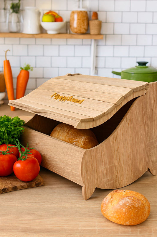 Boîte à Pain en Bois