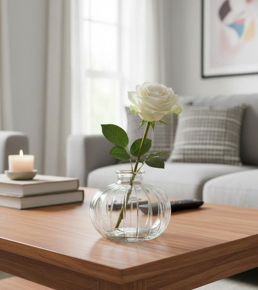Vase en verre