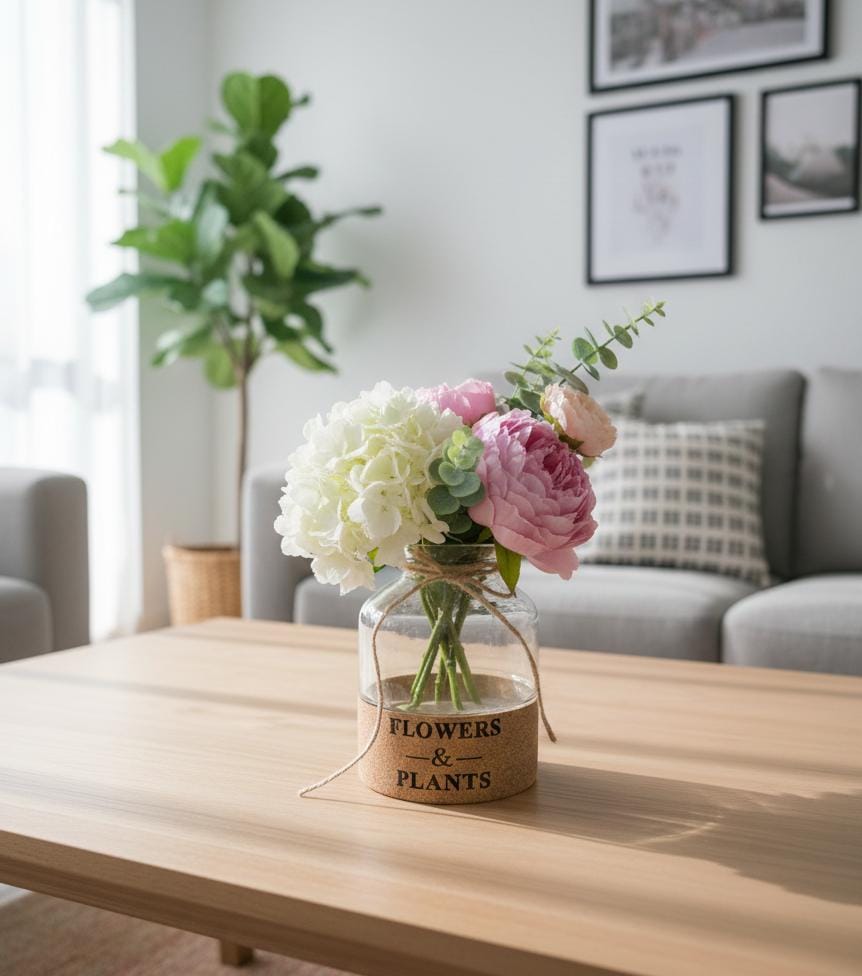 Vase en verre