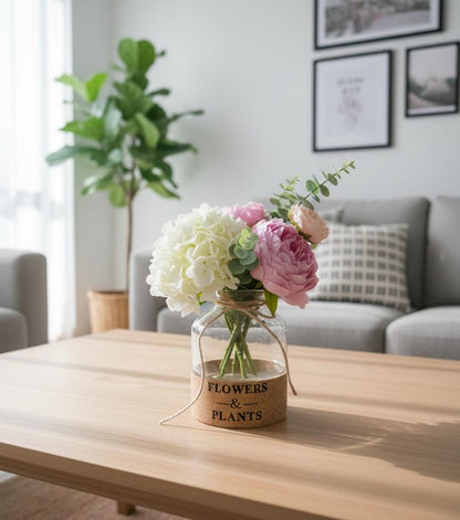 Vase en verre