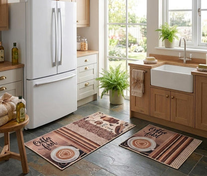 2 pièces  tapis de cuisine