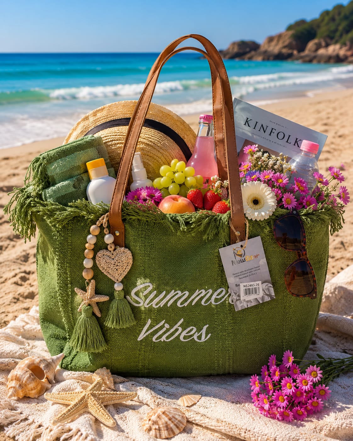 Sac  avec écriture