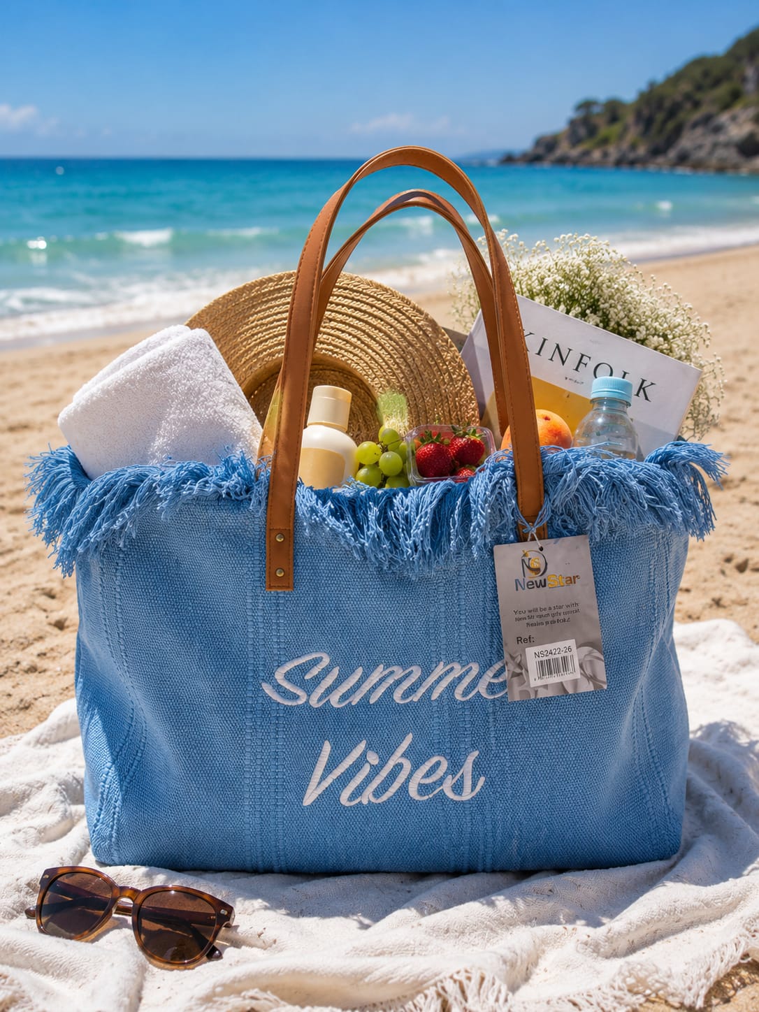 Sac  avec écriture