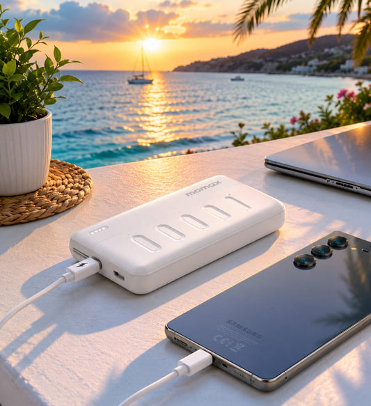 Power Bank MON LUXE 10000 MAH White / Blanche