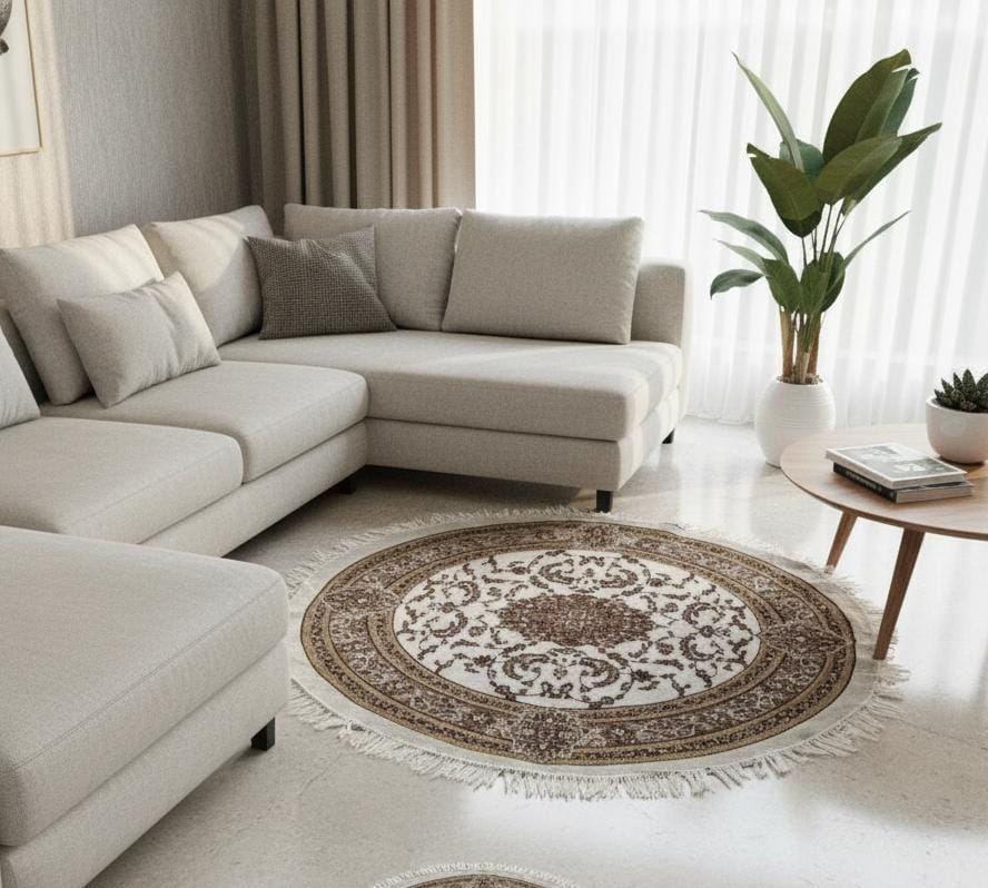 Tapis rond 160*160cm
