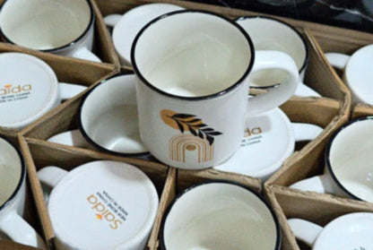 1 Tasse  نقشة مدموجة كاس